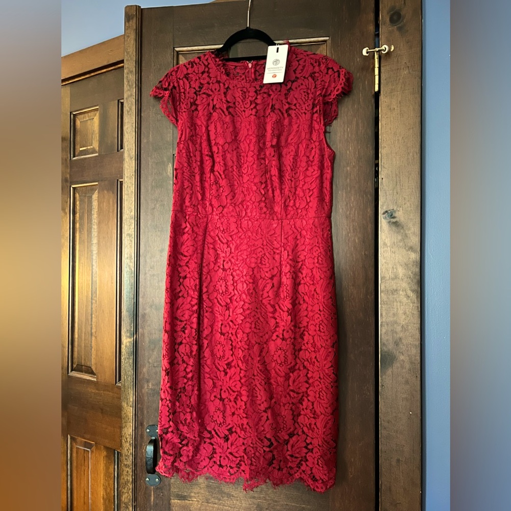 Classic Red Lace